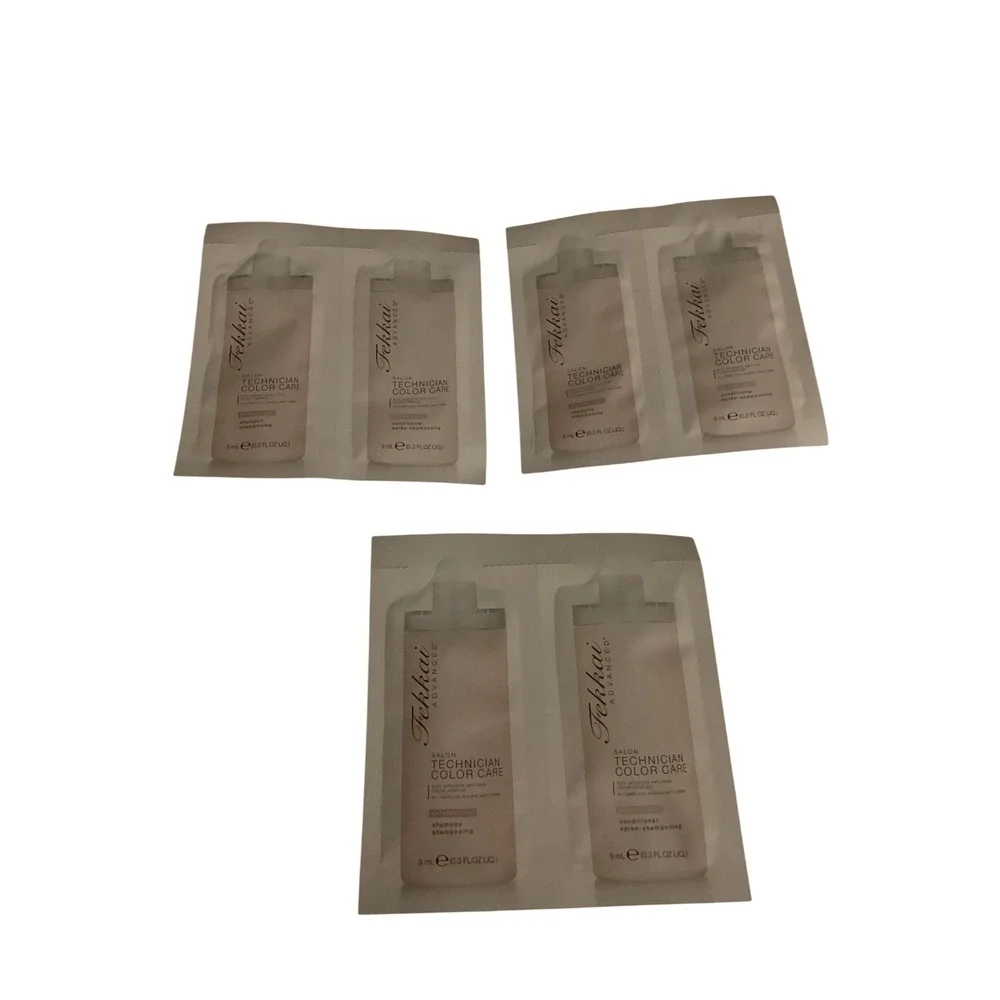 Fekkai Advanced Salon Technician Color Care Shampoo Conditioner 3 Travel Sets